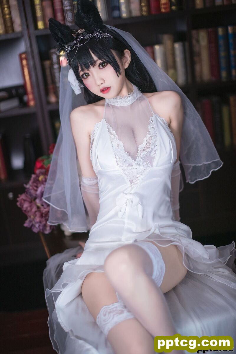 COSER鬼畜瑶《爱宕花嫁》 [COSPLAY福利] 写真集