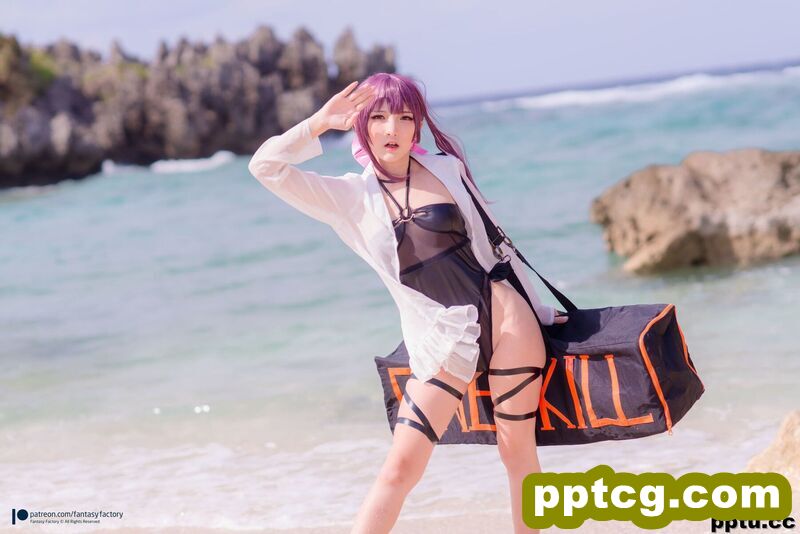 小丁Cosplay《海滩风情》 [Fantasy Factory] 写真集