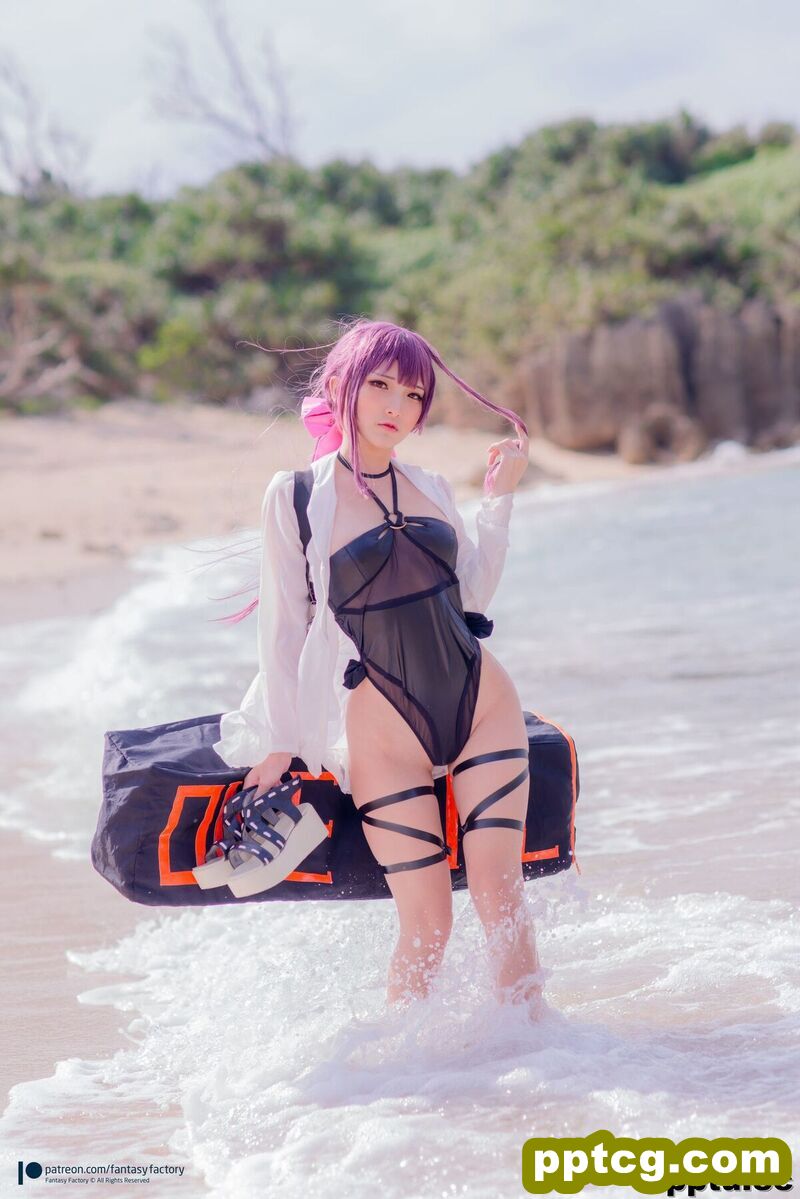 小丁Cosplay《海滩风情》 [Fantasy Factory] 写真集