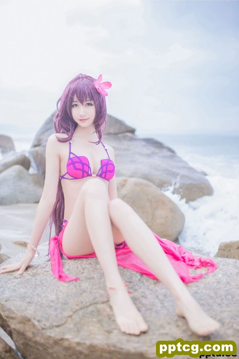 木绵绵OwO《沙滩斯卡哈》 [COSER美女] 写真集