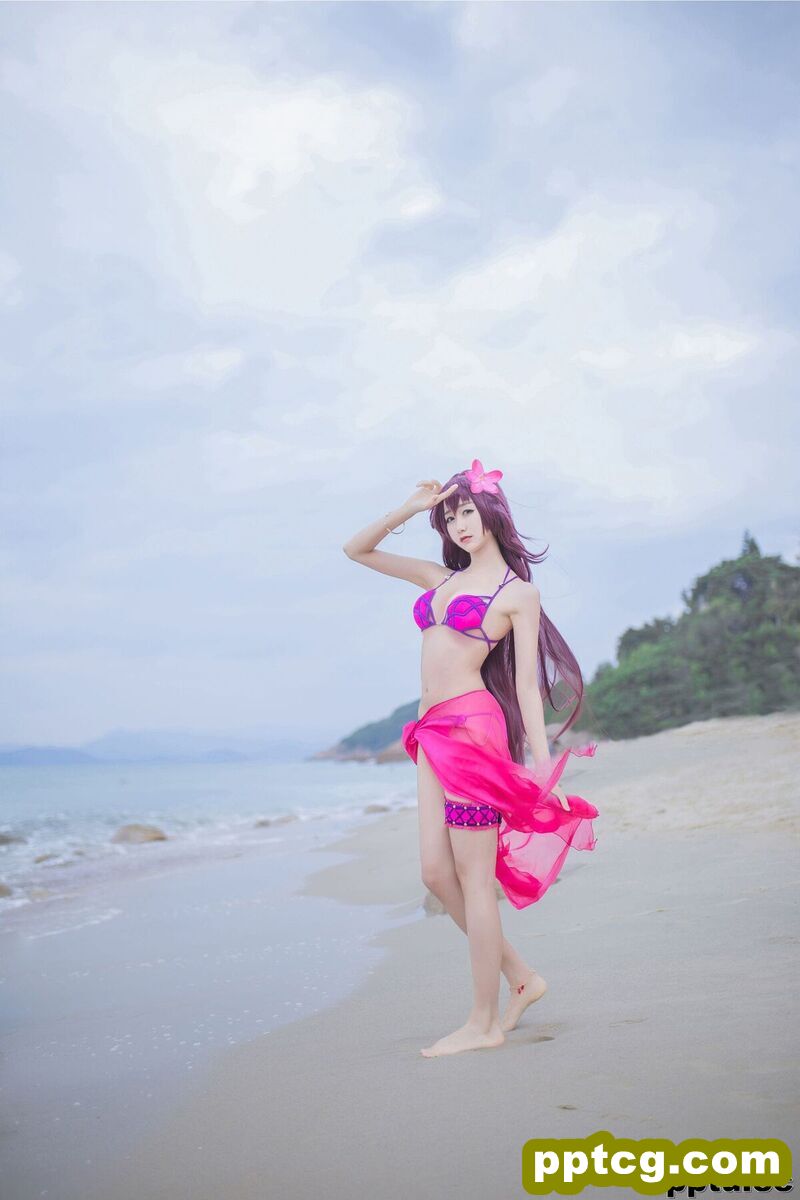 木绵绵OwO《沙滩斯卡哈》 [COSER美女] 写真集