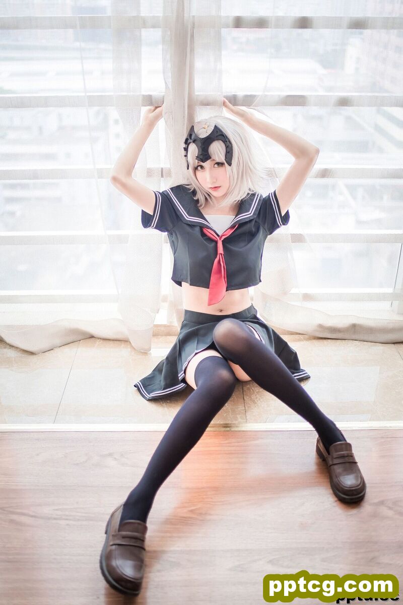 木绵绵OwO《贞德（黑）》 [萝莉COS] 写真集-皮皮兔动漫