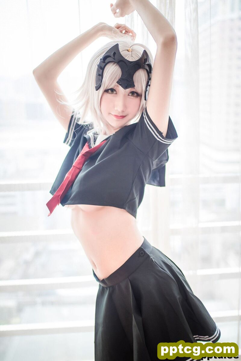 木绵绵OwO《贞德（黑）》 [萝莉COS] 写真集