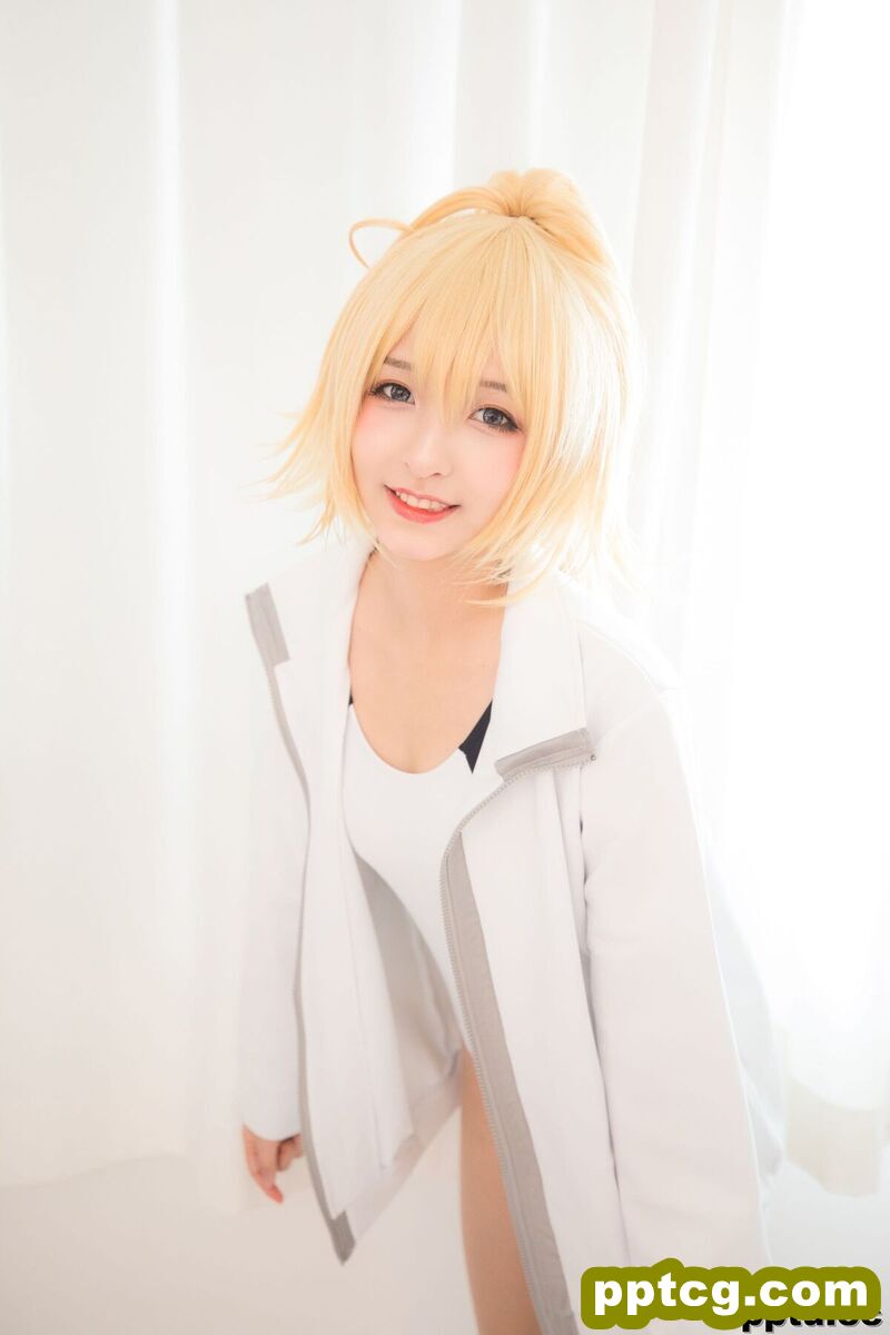 神楽坂真冬《贞德泳装》  [COSPLAY少女] 写真集-皮皮兔动漫