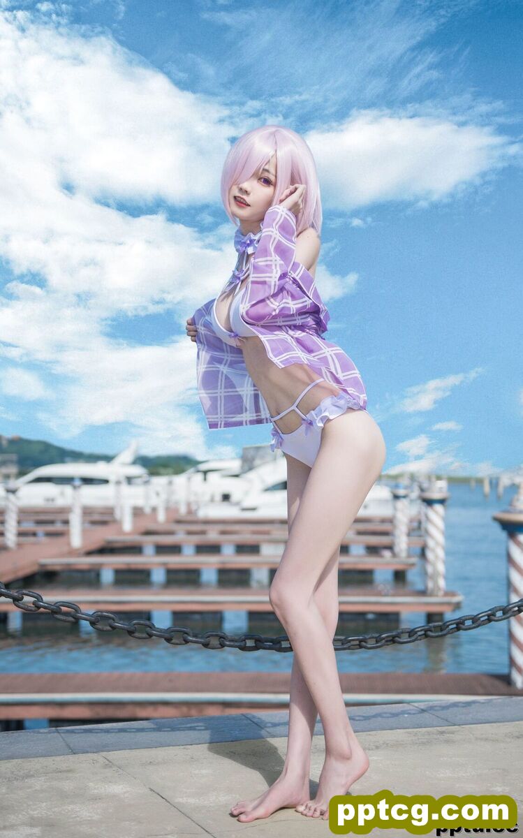 小妖精你的负卿 《玛修泳装》 [萝莉COS] 写真集-皮皮兔动漫