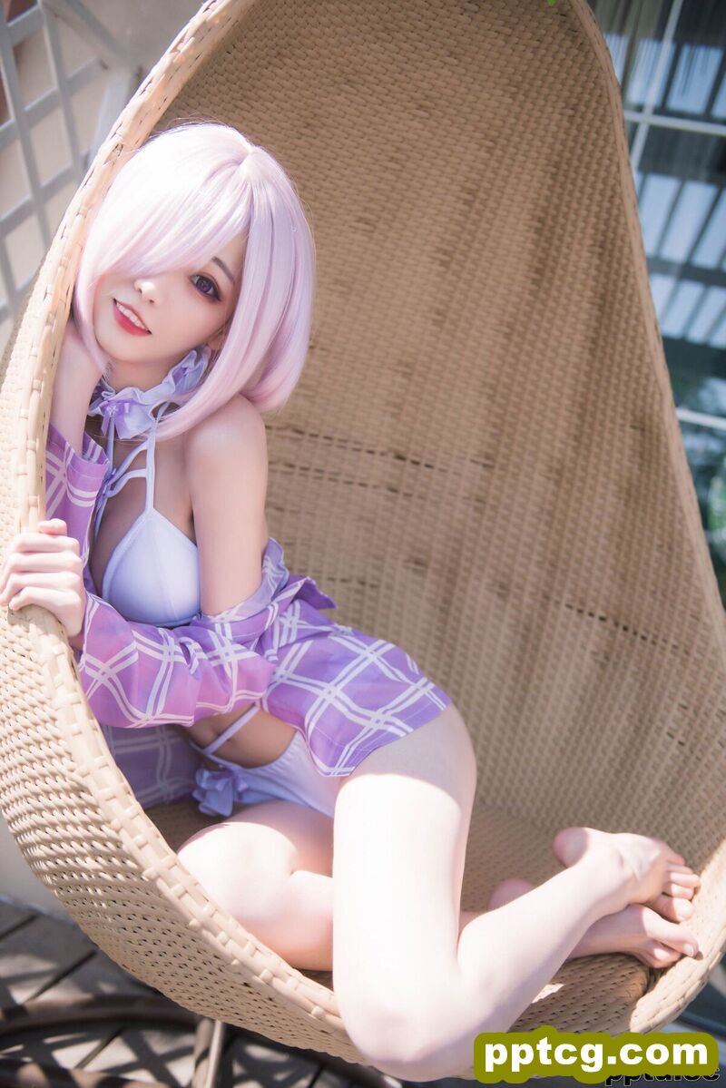 小妖精你的负卿 《玛修泳装》 [萝莉COS] 写真集