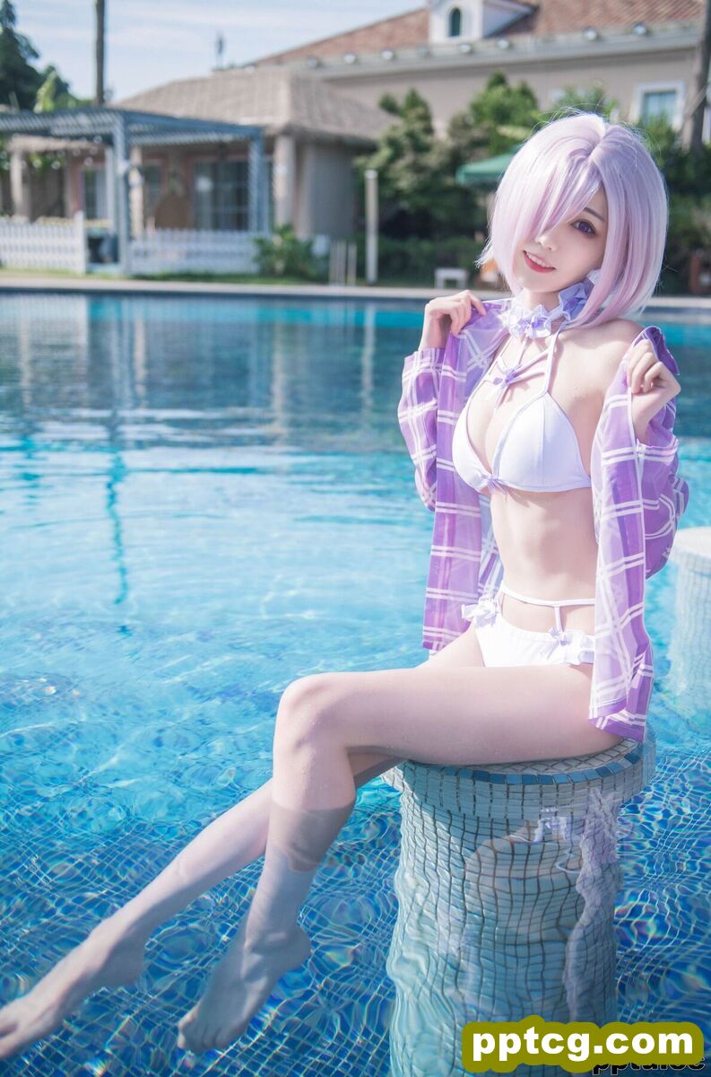 小妖精你的负卿 《玛修泳装》 [萝莉COS] 写真集
