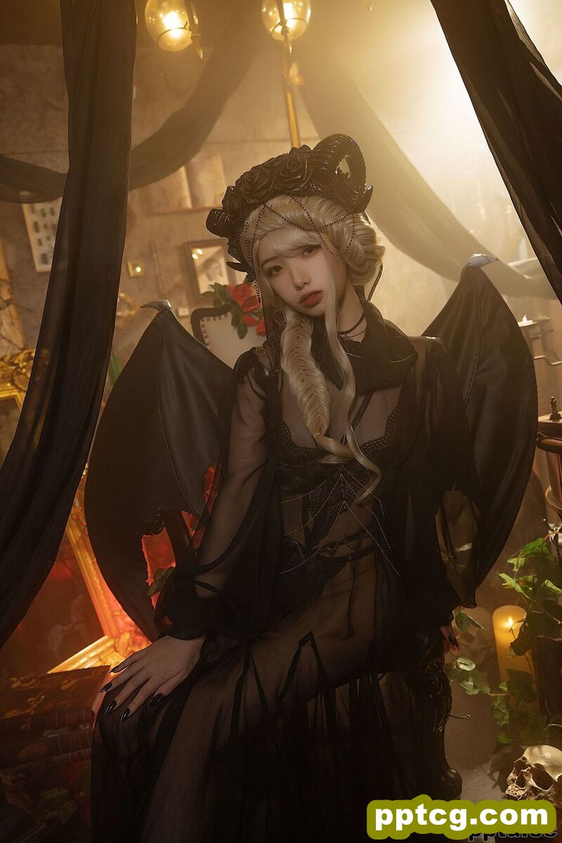 雯妹《魅魔 gothic devil》 [COSPLAY福利] 写真集-皮皮兔动漫