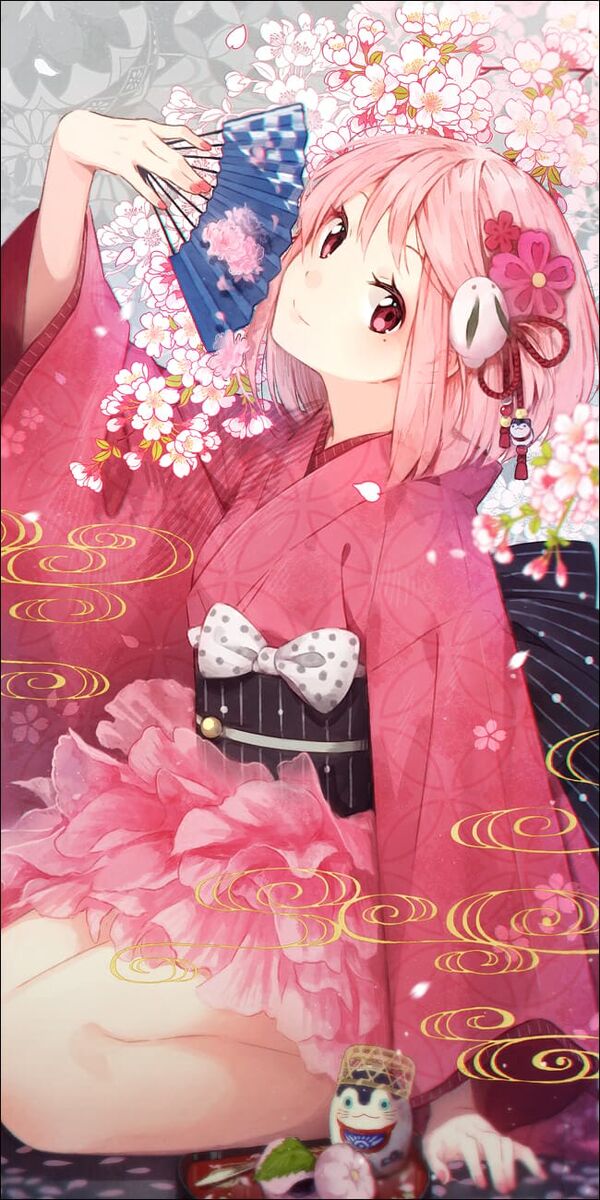 动漫樱花手机壁纸
