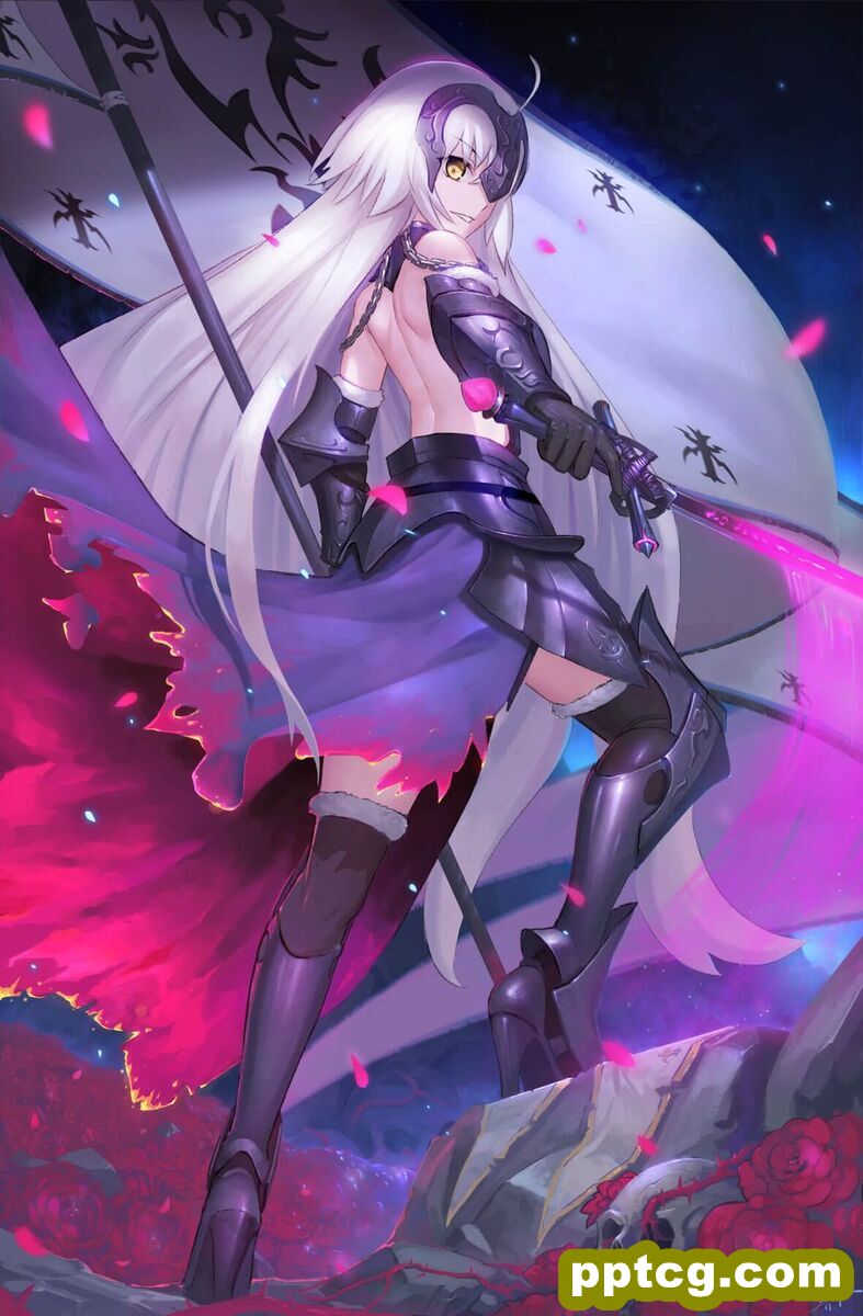 FGO手机壁纸fate黑贞德壁纸