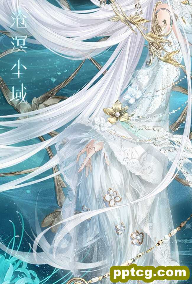 《奇迹暖暖》沧溟尘域套装二次元美少女唯美手机壁纸-皮皮兔动漫