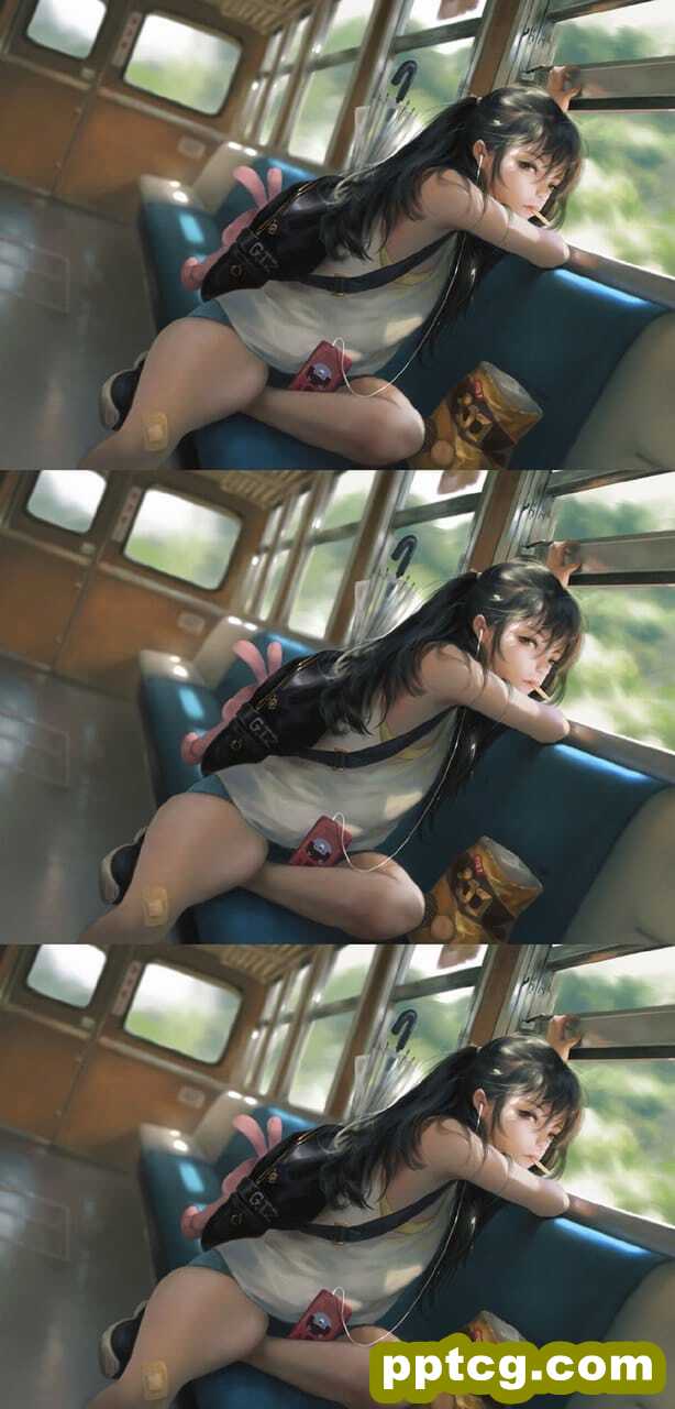 日韩系性感二次元爆乳动漫美女手机锁屏桌面壁纸