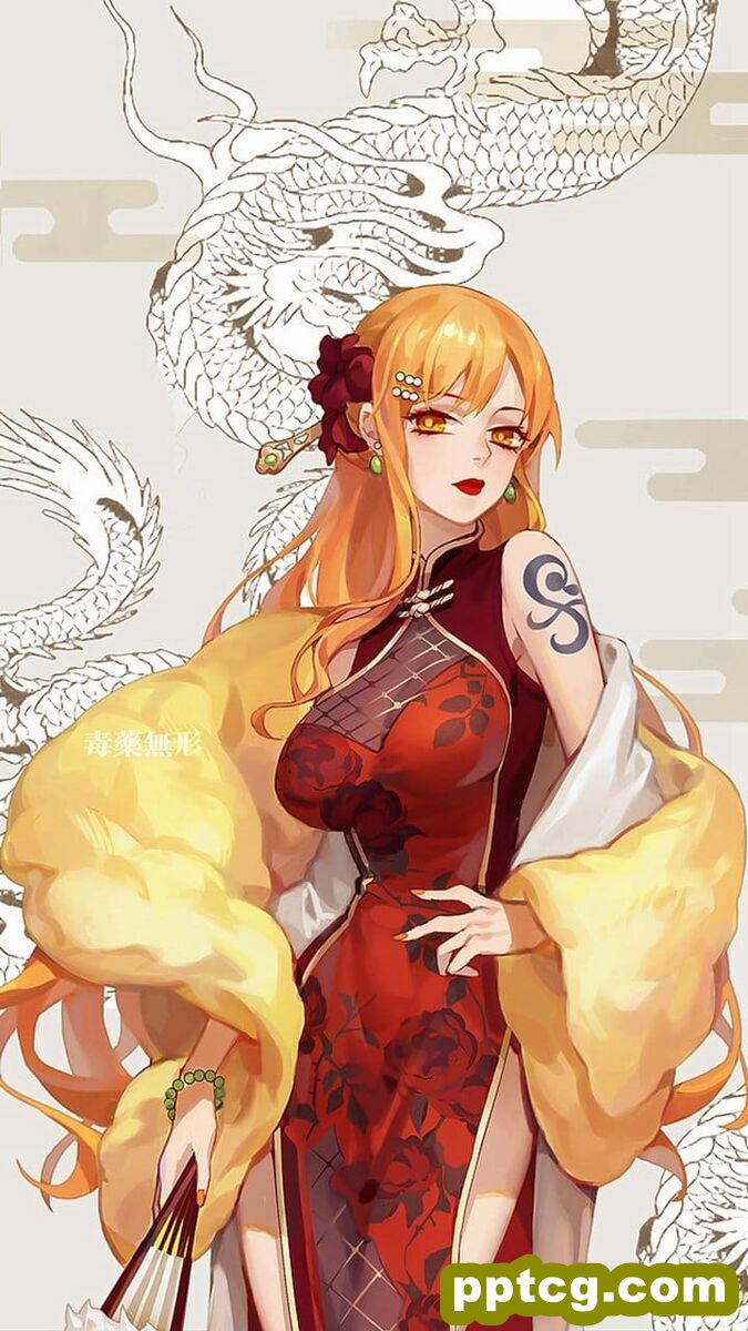 《海贼王》炫酷好看的人物国风插画精美手机锁屏壁纸大全