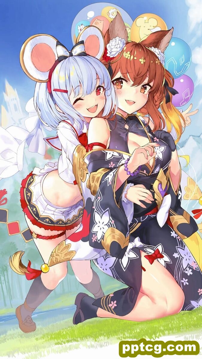 漂亮性感的二次元巨乳动漫美少女手机壁纸高清大全-皮皮兔动漫