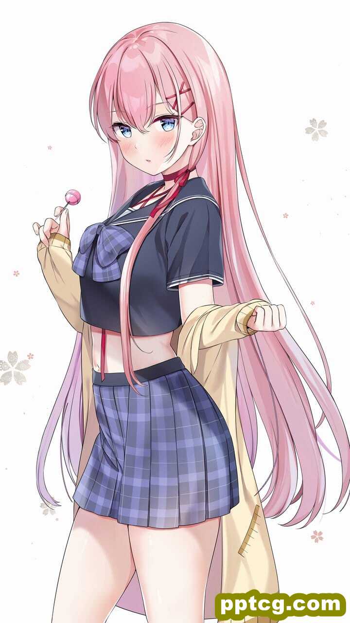 精致漂亮的二次元巨乳妹妹动漫美女手机桌面壁纸