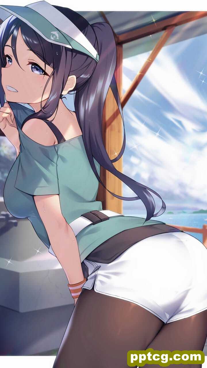 甜美可人的二次元巨乳动漫美女手机桌面壁纸-皮皮兔动漫