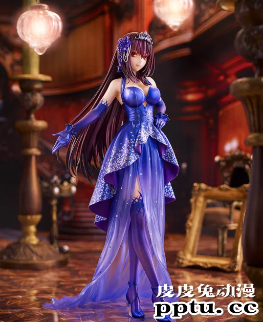 「FGO」斯卡哈英灵正装手办 繁星礼服映衬绝美身材