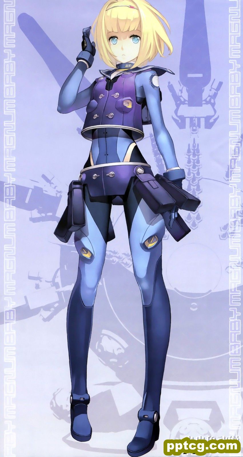 轻小说《重装武器》女主人公米琳达动漫女生图片