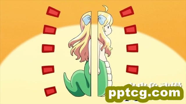 「邪神与厨二病少女’」第7话的先行剪辑画面登场