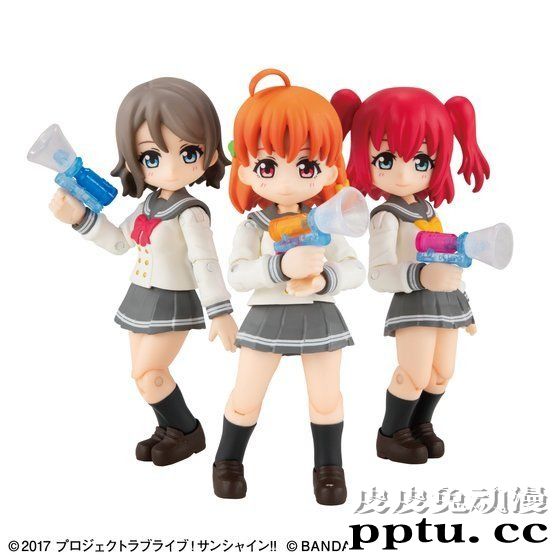 「LoveLive! Sunshine!!」高海千歌,渡边曜,黑泽露比手办发售