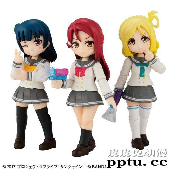 「LoveLive! Sunshine!!」小原鞠莉,津岛善子,樱内梨子手办发售