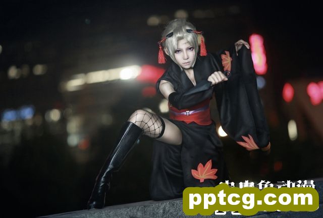 人气作品「银魂」，自警团「百华」首领月咏的cosplay特集-皮皮兔动漫