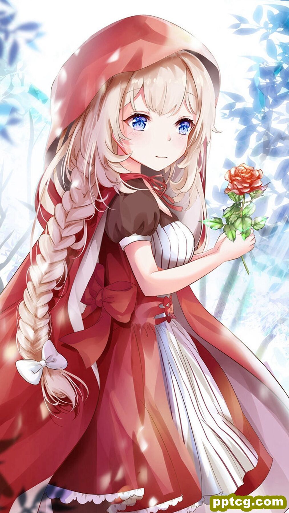 动漫美女同人插画手机壁纸-皮皮兔动漫