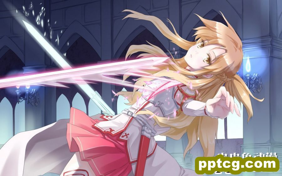 轻小说《刀剑神域》最性感的动漫美女结城明日奈