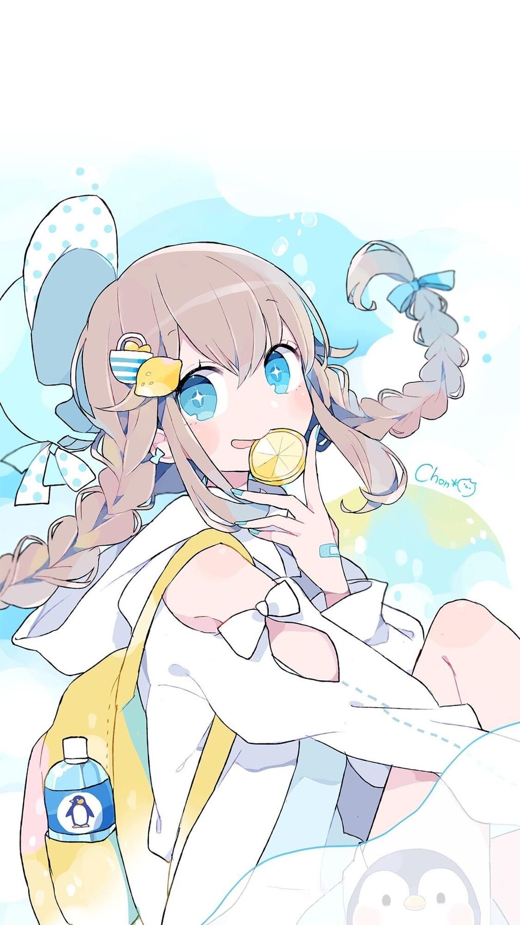 萌系卡通动漫少女手机壁纸-皮皮兔动漫