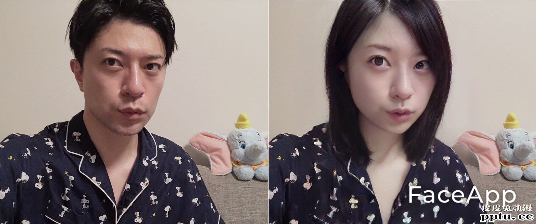 画师岸田梅尔沉迷女装
