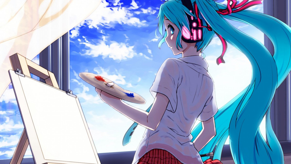 初音未来萌系桌面壁纸