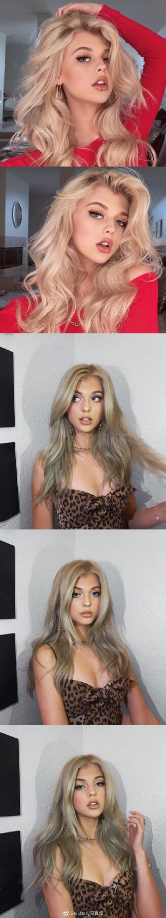 可能是最喜欢吐舌头的网红 TikTok粉丝第一的loren gray