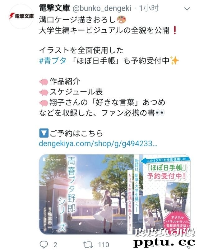 「青春猪头少年不会梦到兔女郎学姐」系列大学生篇全新主视觉图公开-皮皮兔动漫