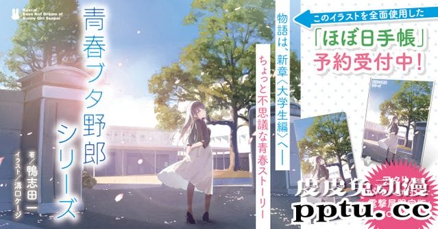 「青春猪头少年不会梦到兔女郎学姐」系列大学生篇全新主视觉图公开