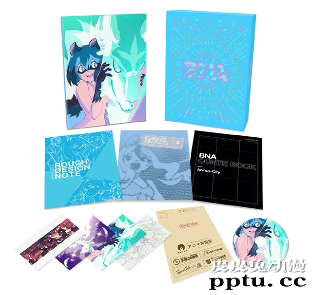 四月番剧「BNA」BD第3卷封面公开