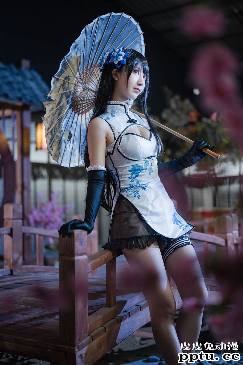黑川COSPLAY瓶儿中国风旗袍美女图片[47P]