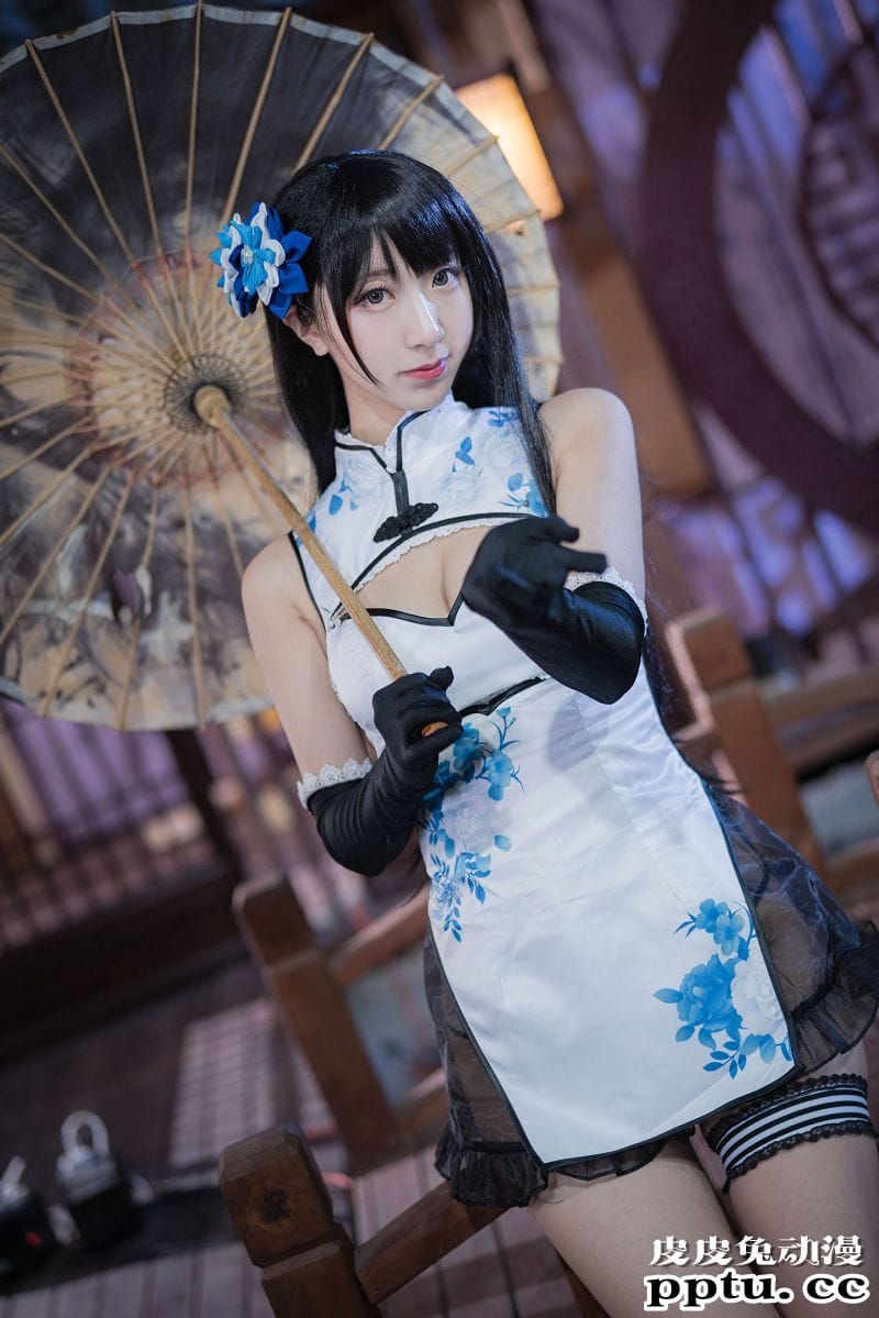 黑川COSPLAY瓶儿中国风旗袍美女图片[47P]
