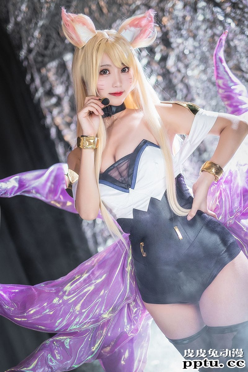 黑川COSPLAY阿狸KDA写真套图[21P]-皮皮兔动漫