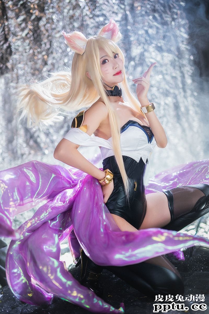 黑川COSPLAY阿狸KDA写真套图[21P]