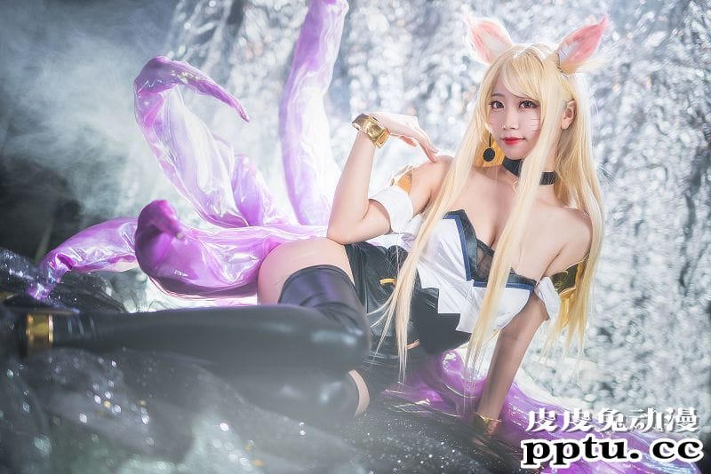 黑川COSPLAY阿狸KDA写真套图[21P]