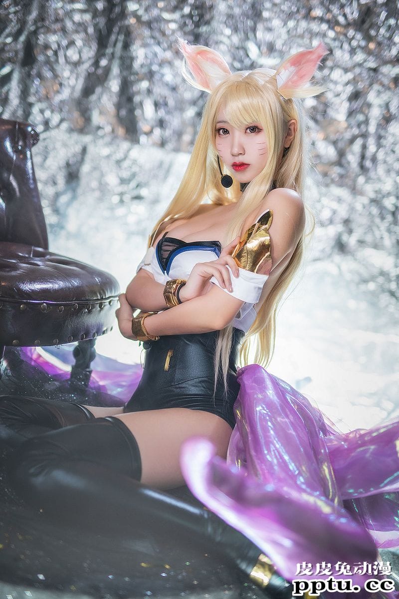 黑川COSPLAY阿狸KDA写真套图[21P]