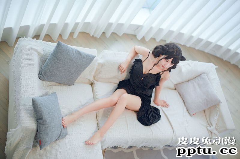 黑川COSPLAY小恶魔黑裙子写真套图[31P]