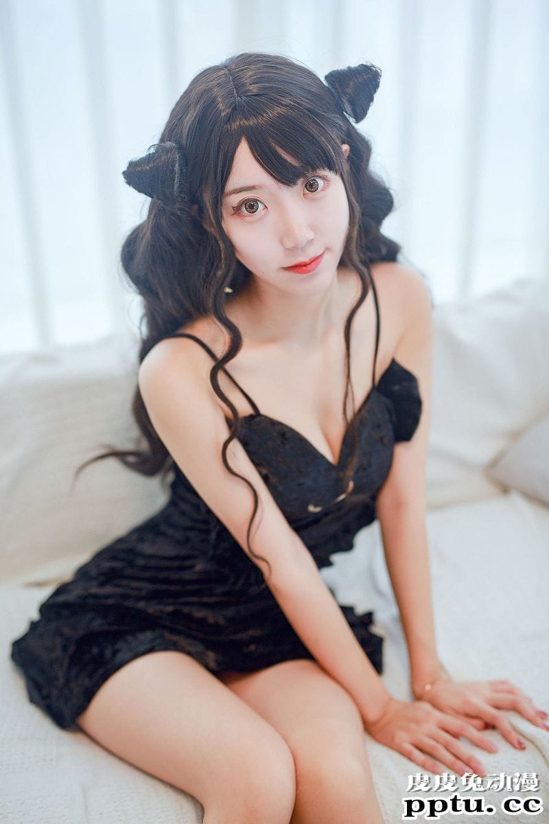 黑川COSPLAY小恶魔黑裙子写真套图[31P]