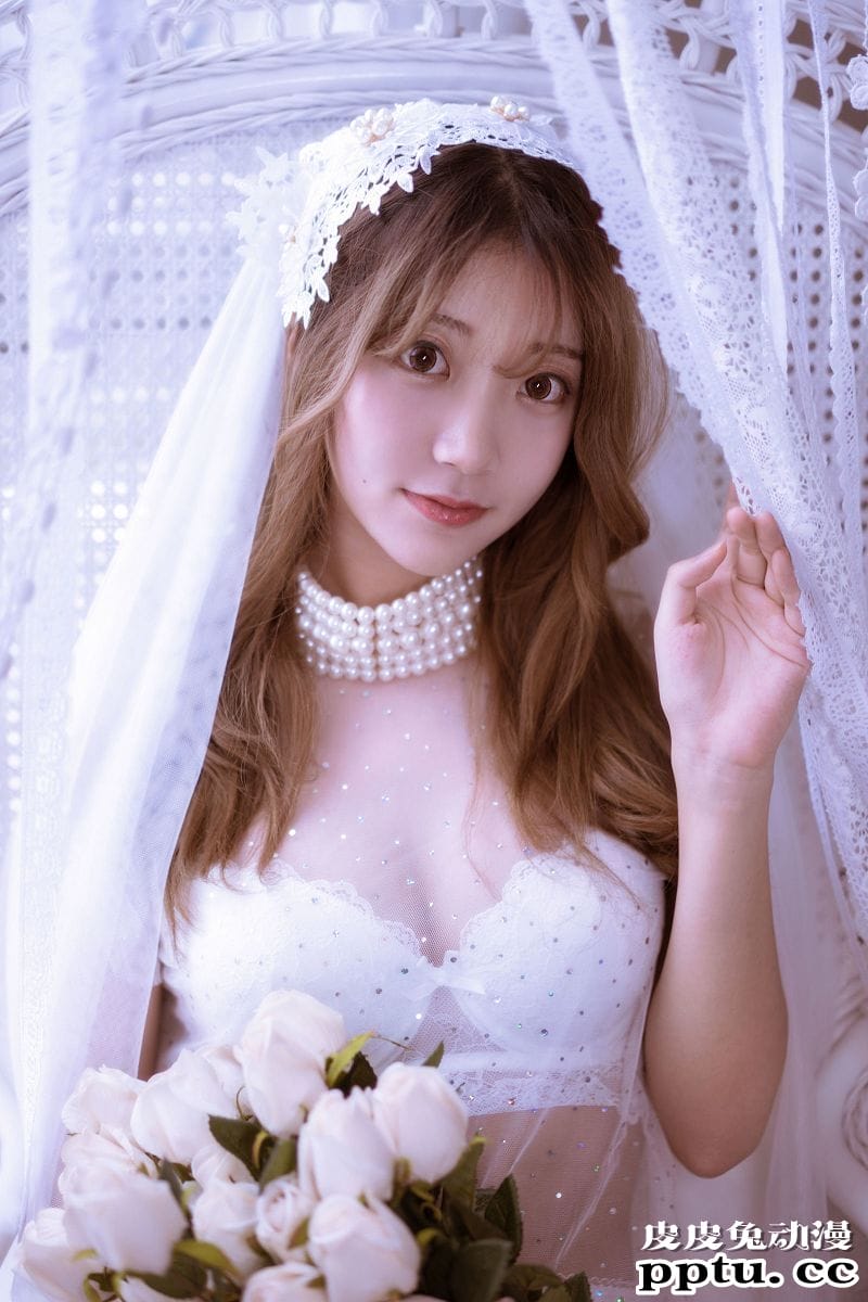 黑川COSPLAY年上彼女婚纱+毛衣摄影写真[39P]