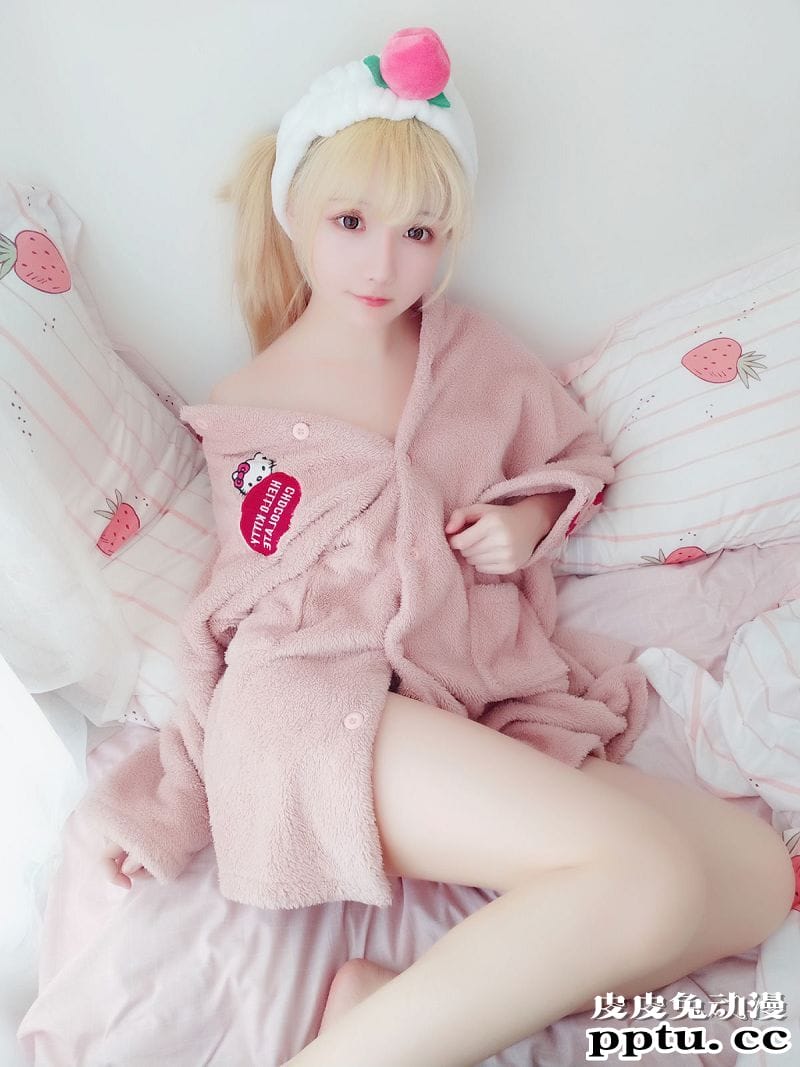 小姐姐星之迟迟COSPLAY粉红泡泡包兔女郎[56P]