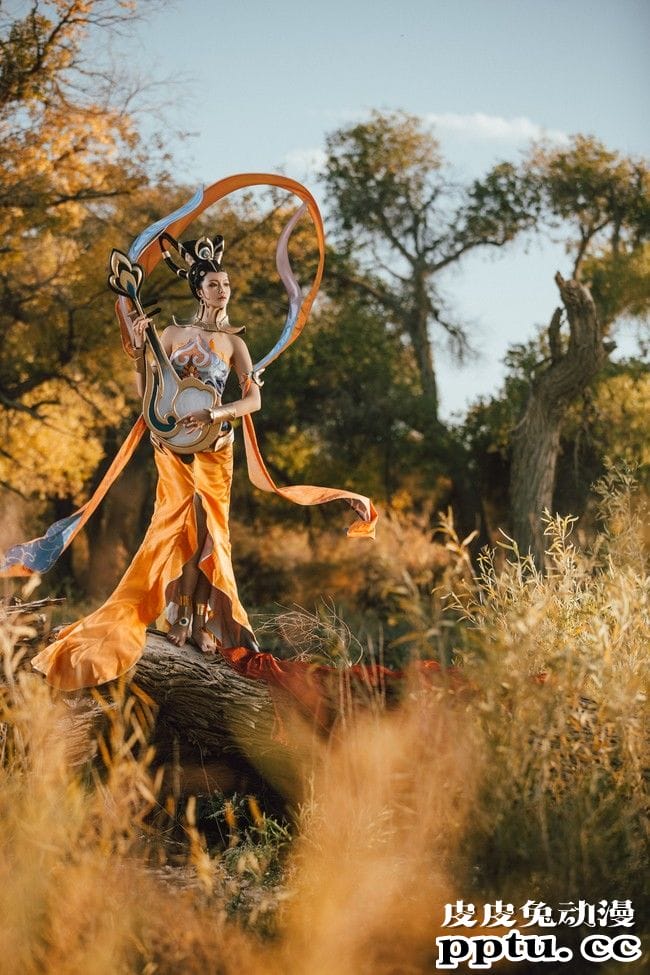 王者荣耀COSPLAY杨玉环《遇见飞天》