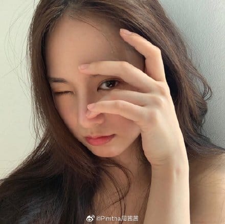 泰国网红颜值的天花板 吃相最好看的美少女Pimtha