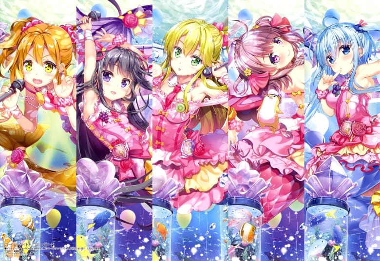 [megami] 2020年1月号图集 动画官方绘