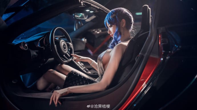 《碧蓝航线》香车美人的诱惑圣路易斯Cosplay【CN:沧霁桔梗】-皮皮兔动漫