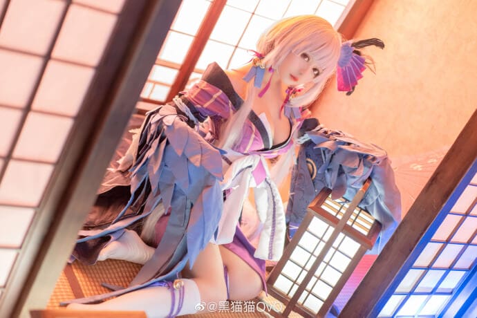 《阴阳师》以津真天Cosplay【CN:黑猫猫OvO】
